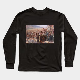 The heroes of the marathon - Georges Rochegrosse 1859 Long Sleeve T-Shirt